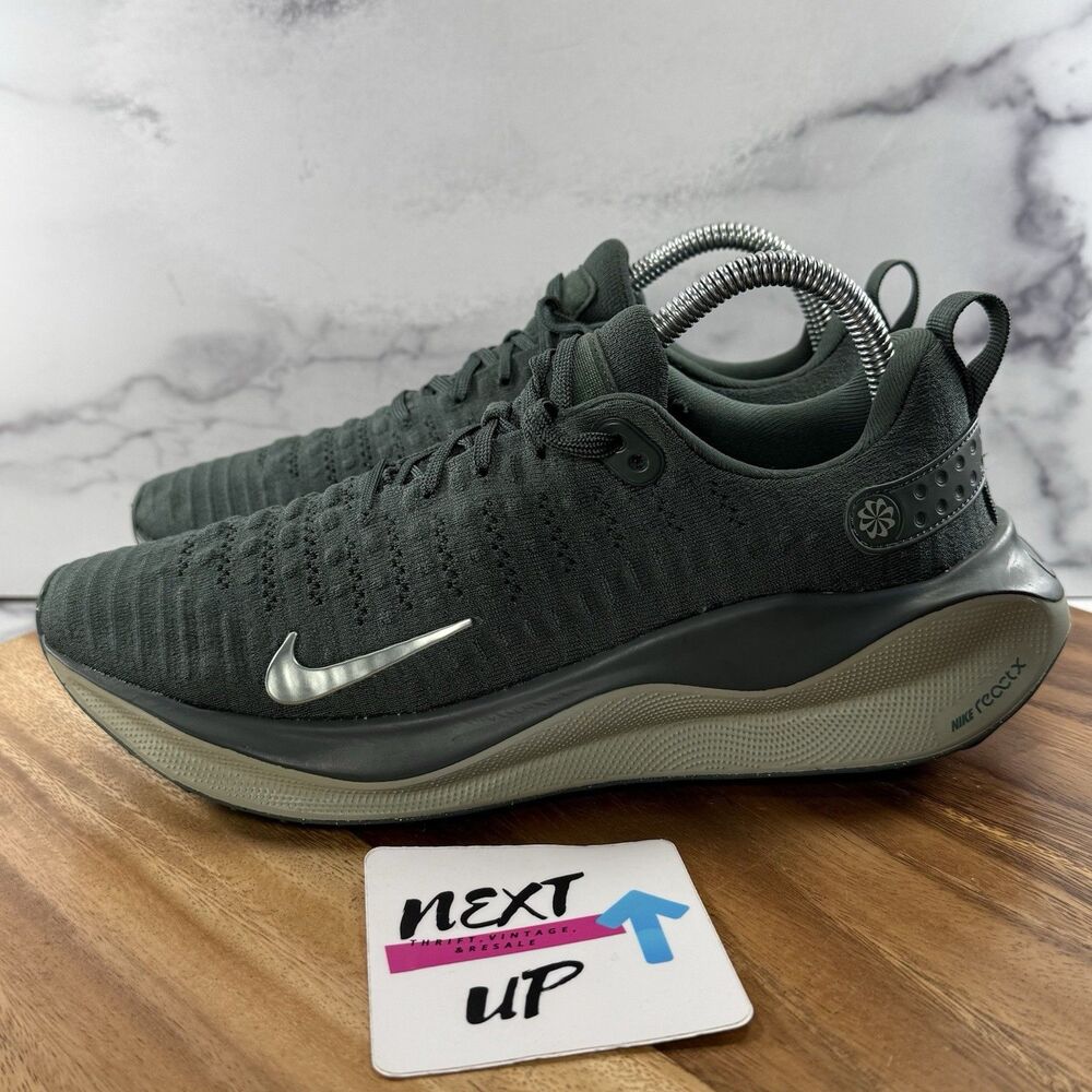 Womens 9.5-Nike ReactX Infinity Run 4 Green nby Jade Running Shoes DR2670-304